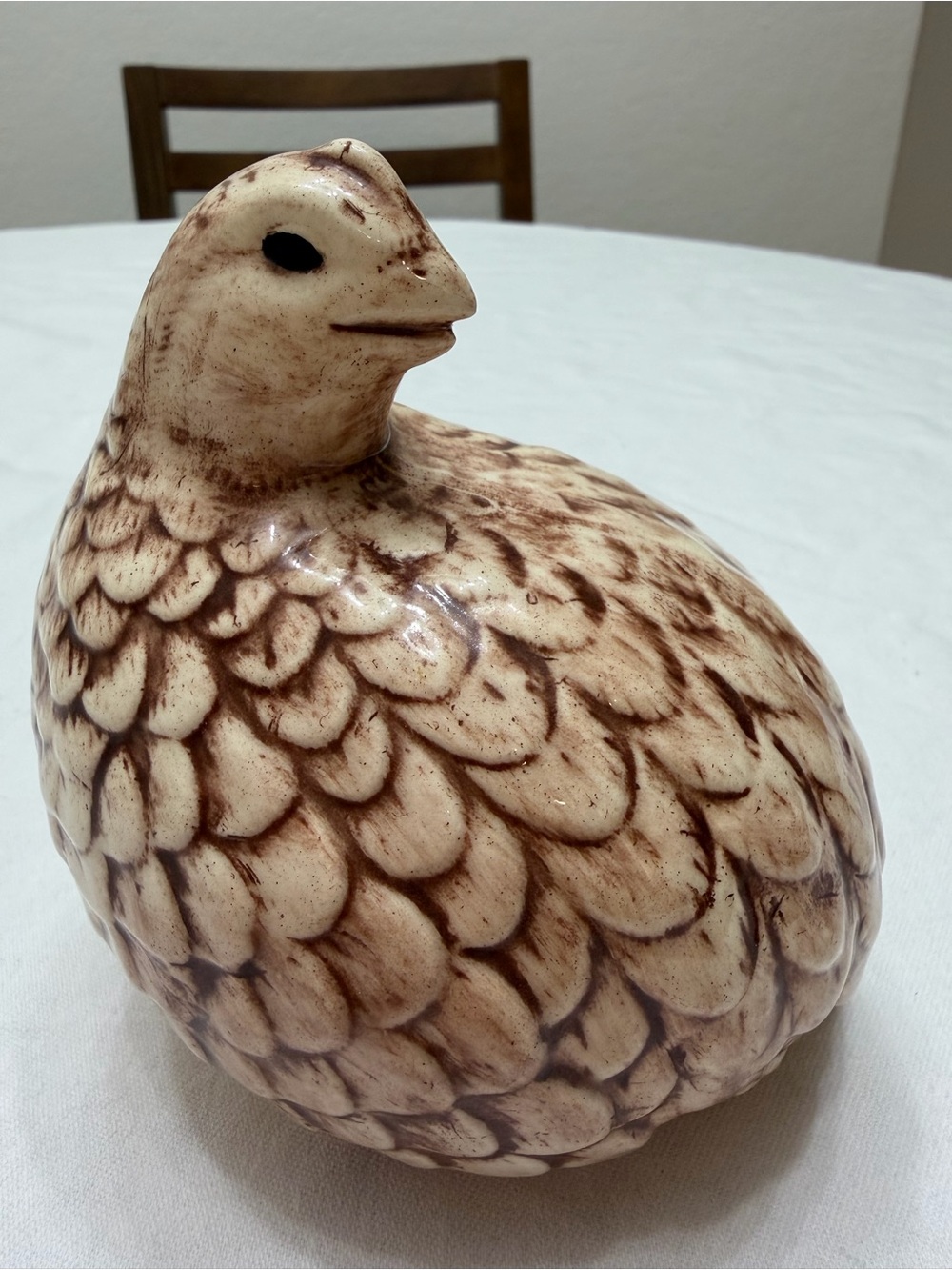 Vintage ceramic quill
